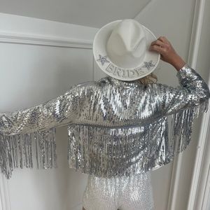 Sequin Fringe Cowgirl Jacket